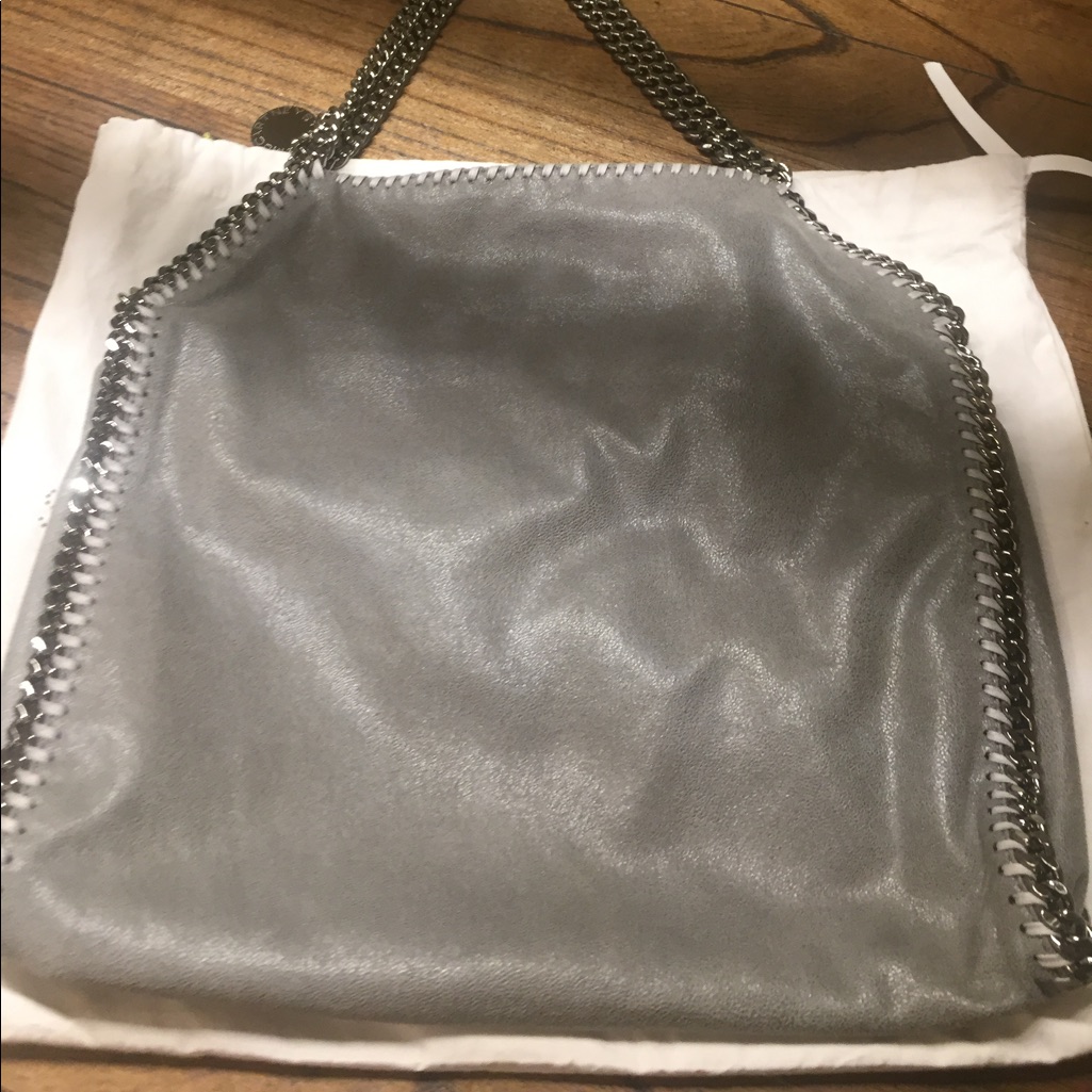 Brand New Stella Mccartney Faux Suede Tote